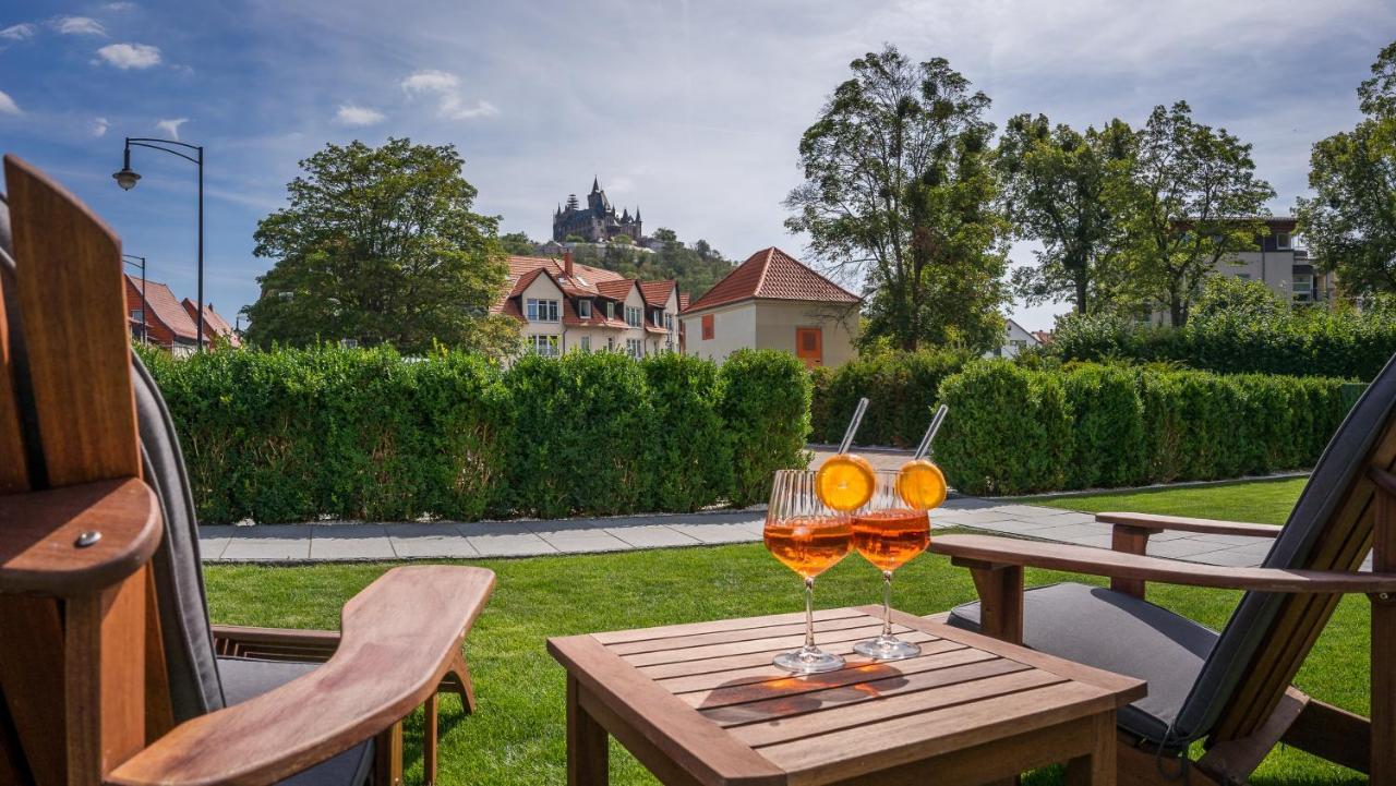Boutiquehotel Schlosspalais Wernigerode Exterior foto